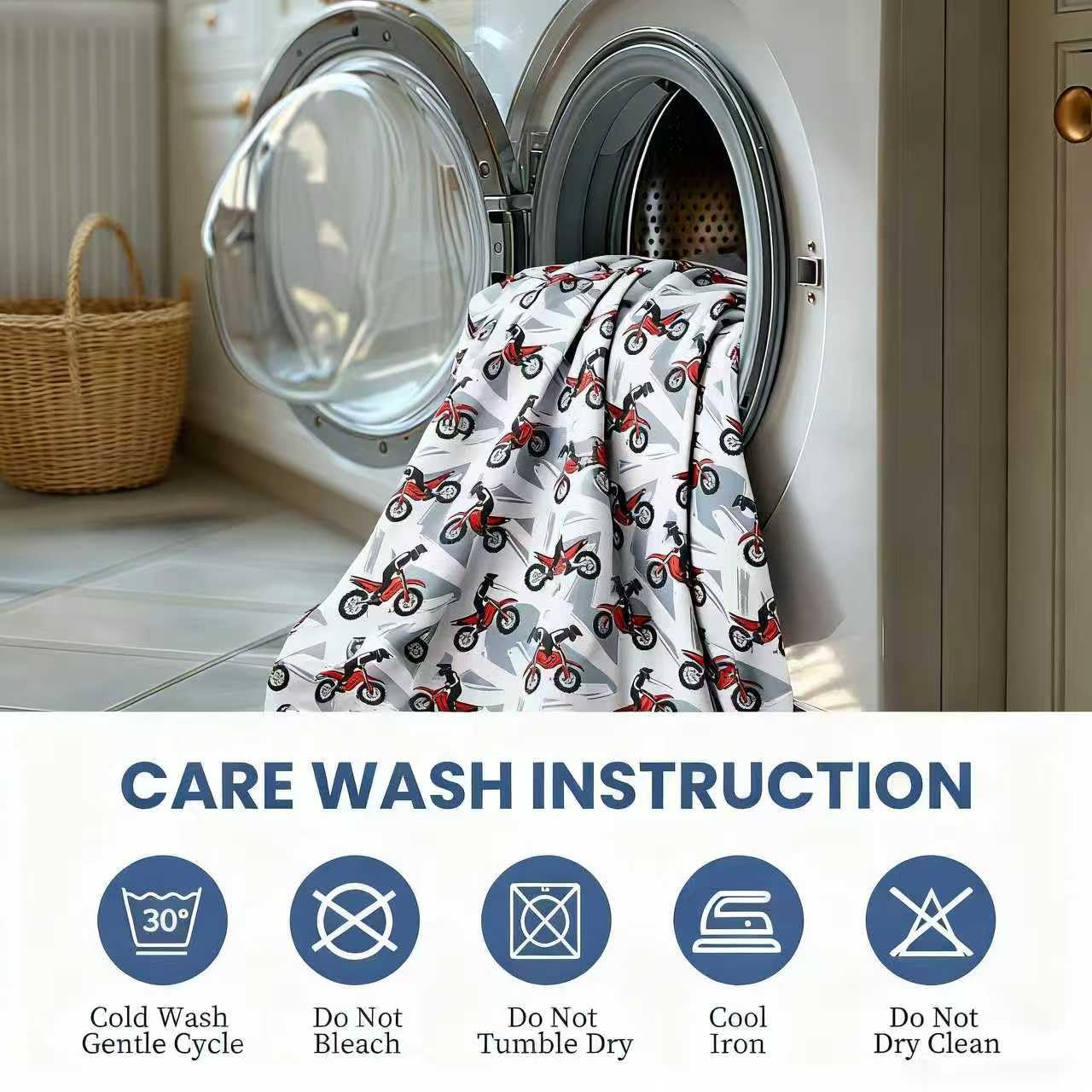 Viviland breathable wrinkle-resistant microfiber highlights easy care and lasting softness.