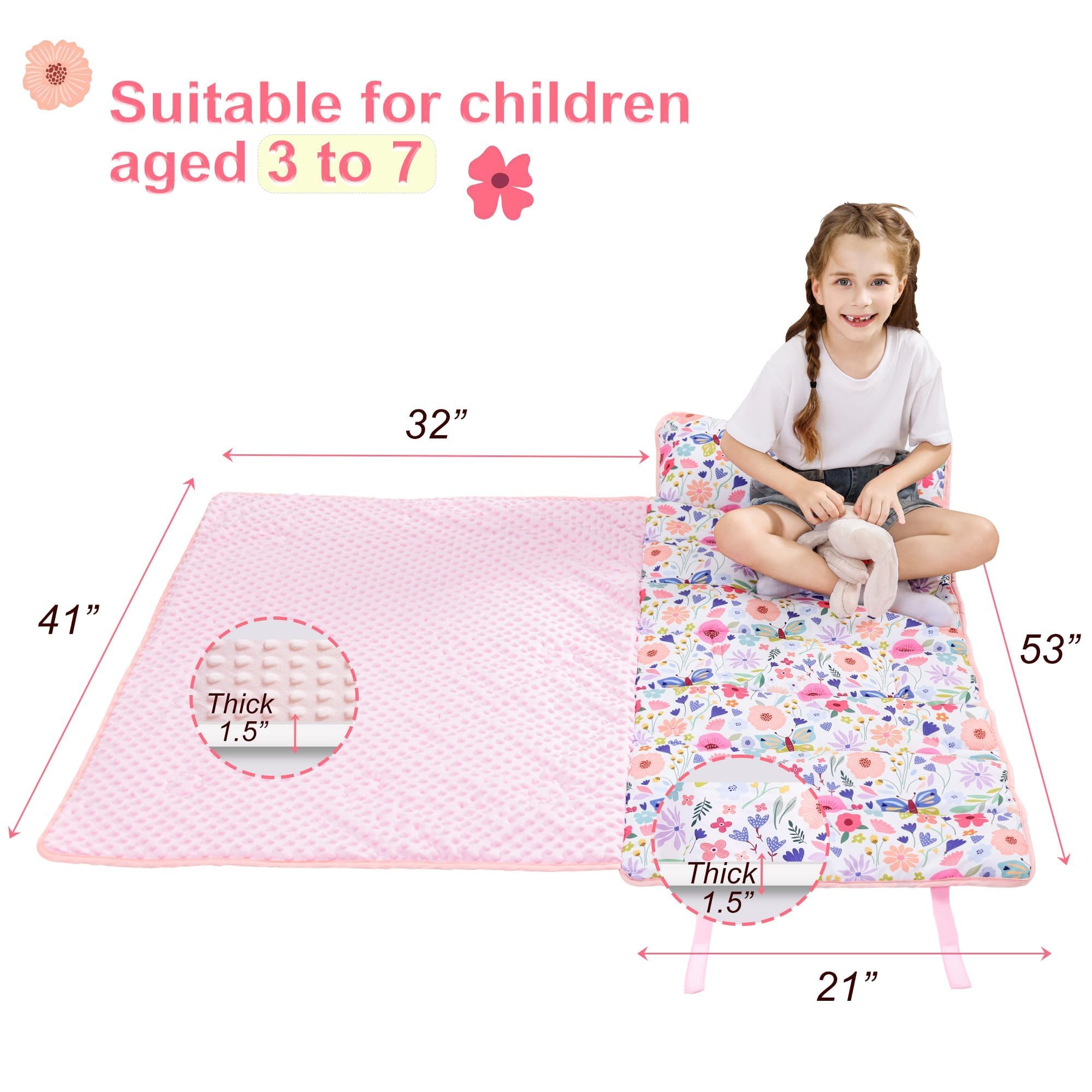 Viviland Butterfly Garden front fabric inspires cheerful playtime.