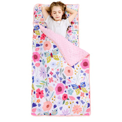 Viviland Butterfly Garden nap mat pattern for cozy preschool naps.