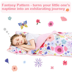 Viviland nap mat pillow highlight for added nap-time comfort.
