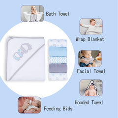 Viviland hooded towel close-up highlights plush softness for gentle drying.