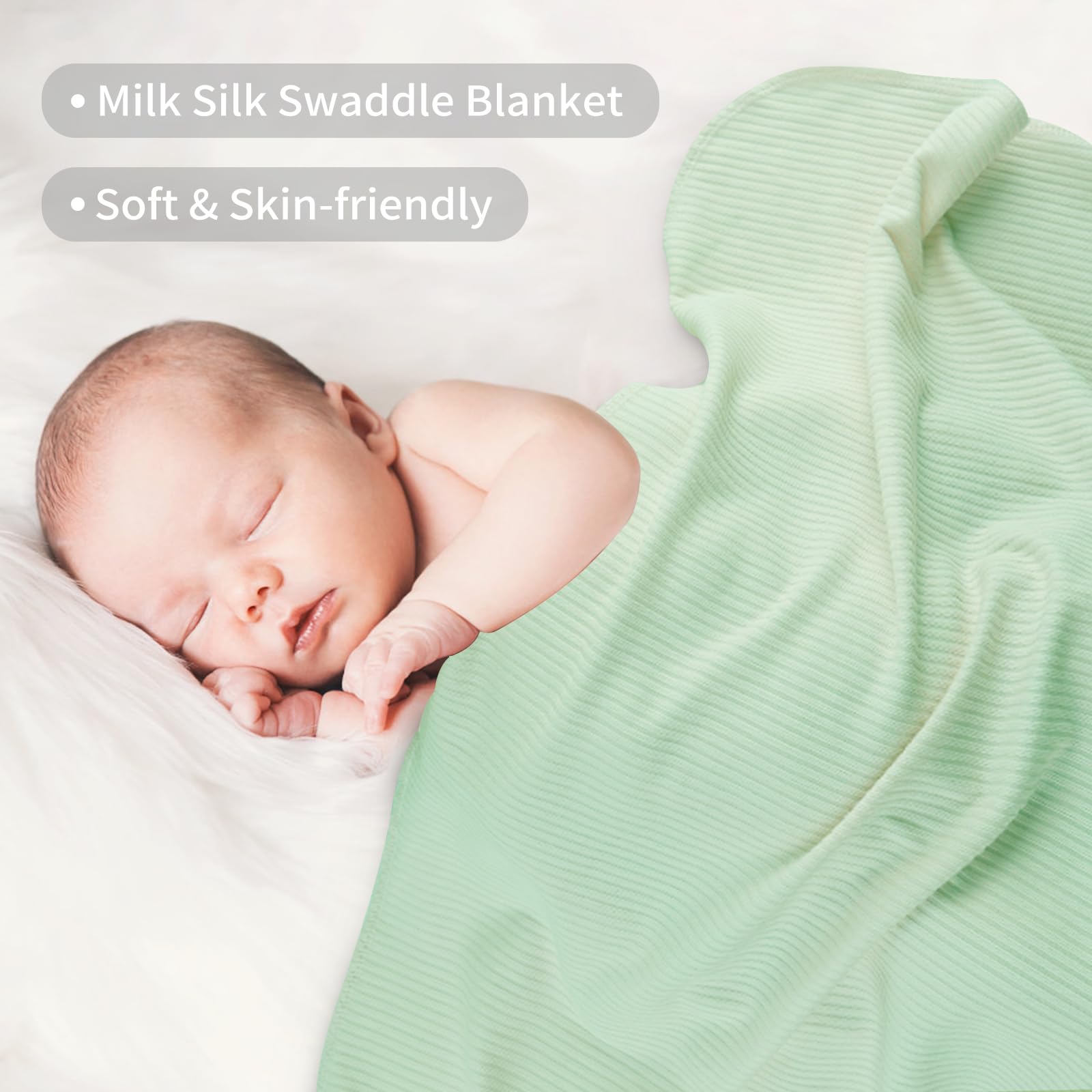 Viviland Jersey Swaddle Burp Cloth use provides soft protection after feeds