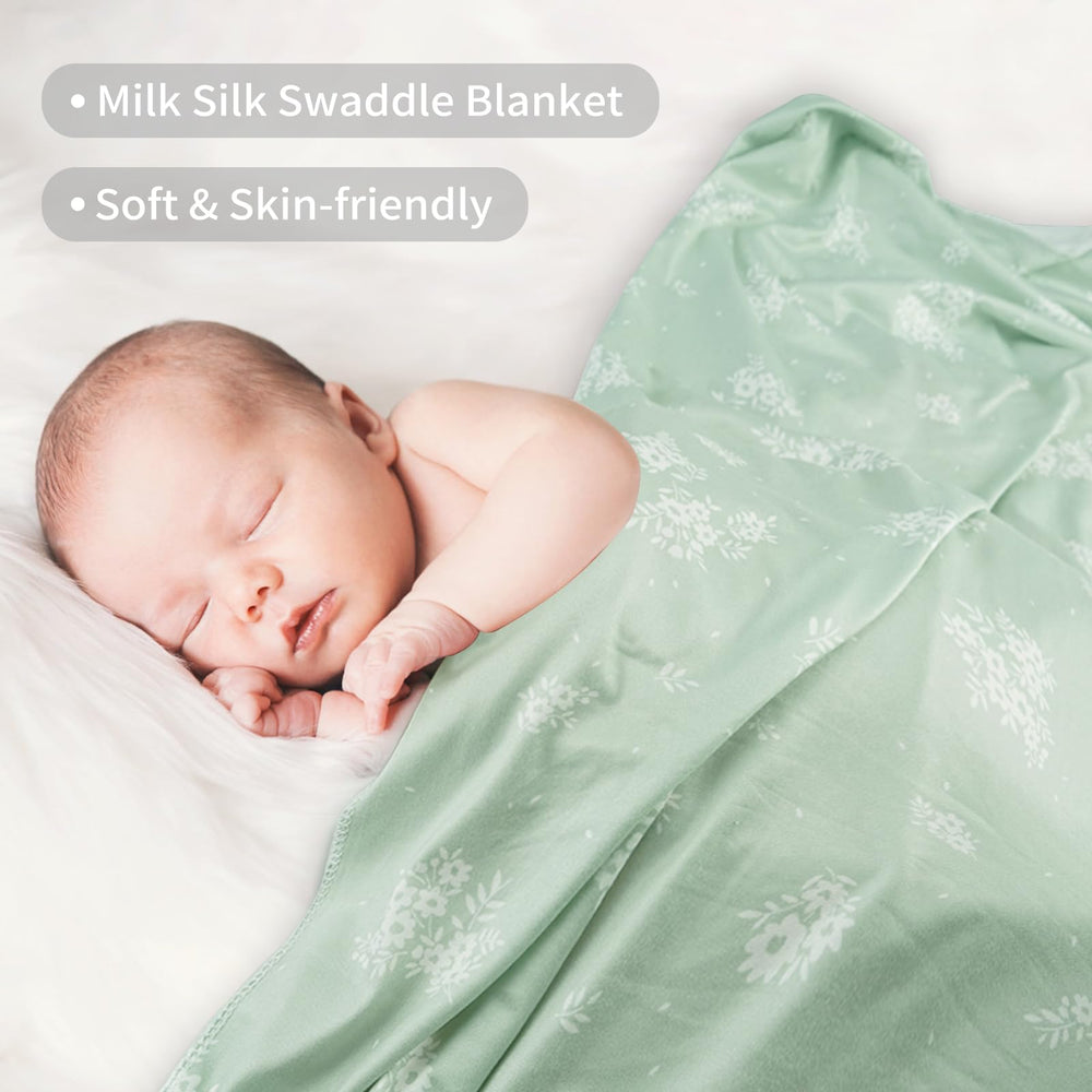Viviland Jersey Swaddle Blanket comes in a convenient two-pack.