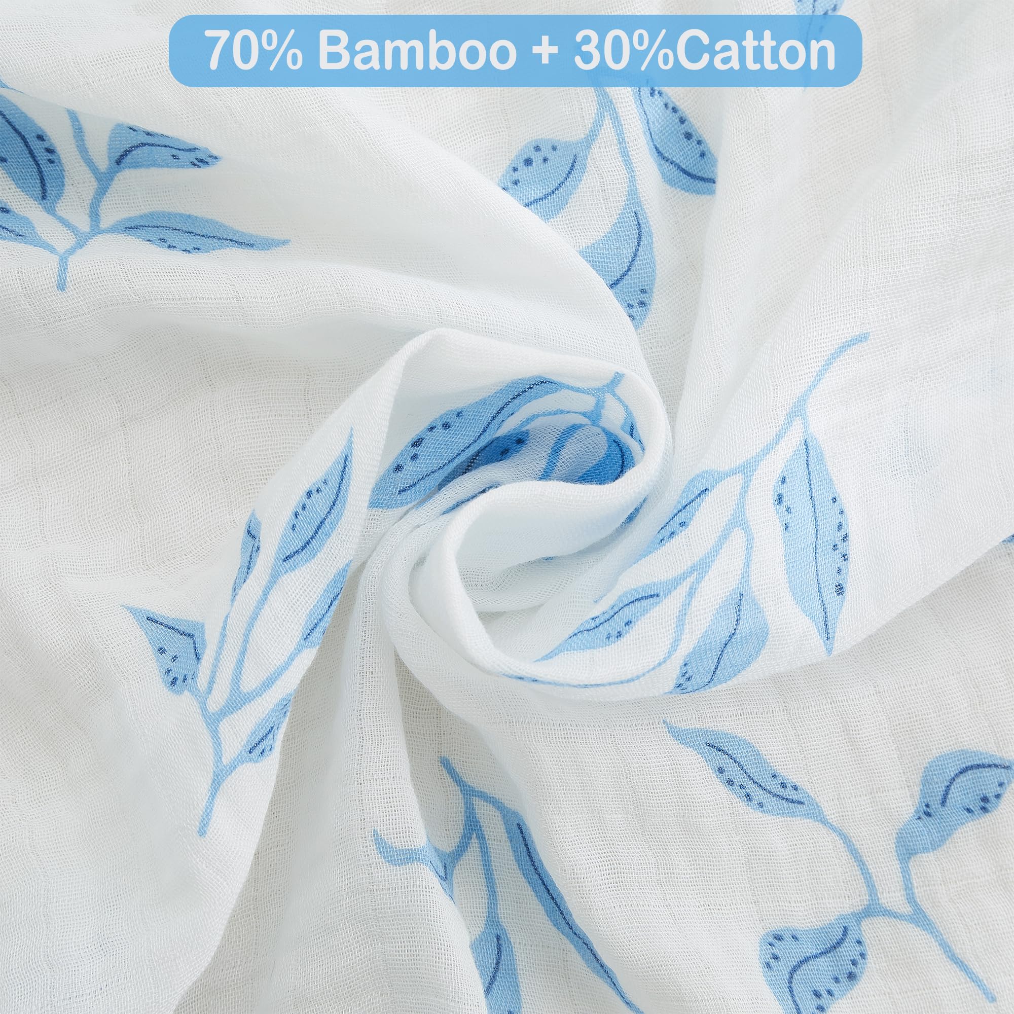 Viviland Muslin Swaddle Blankets stroller-cover-use emphasizes versatile baby-ready shield on sunny outings.