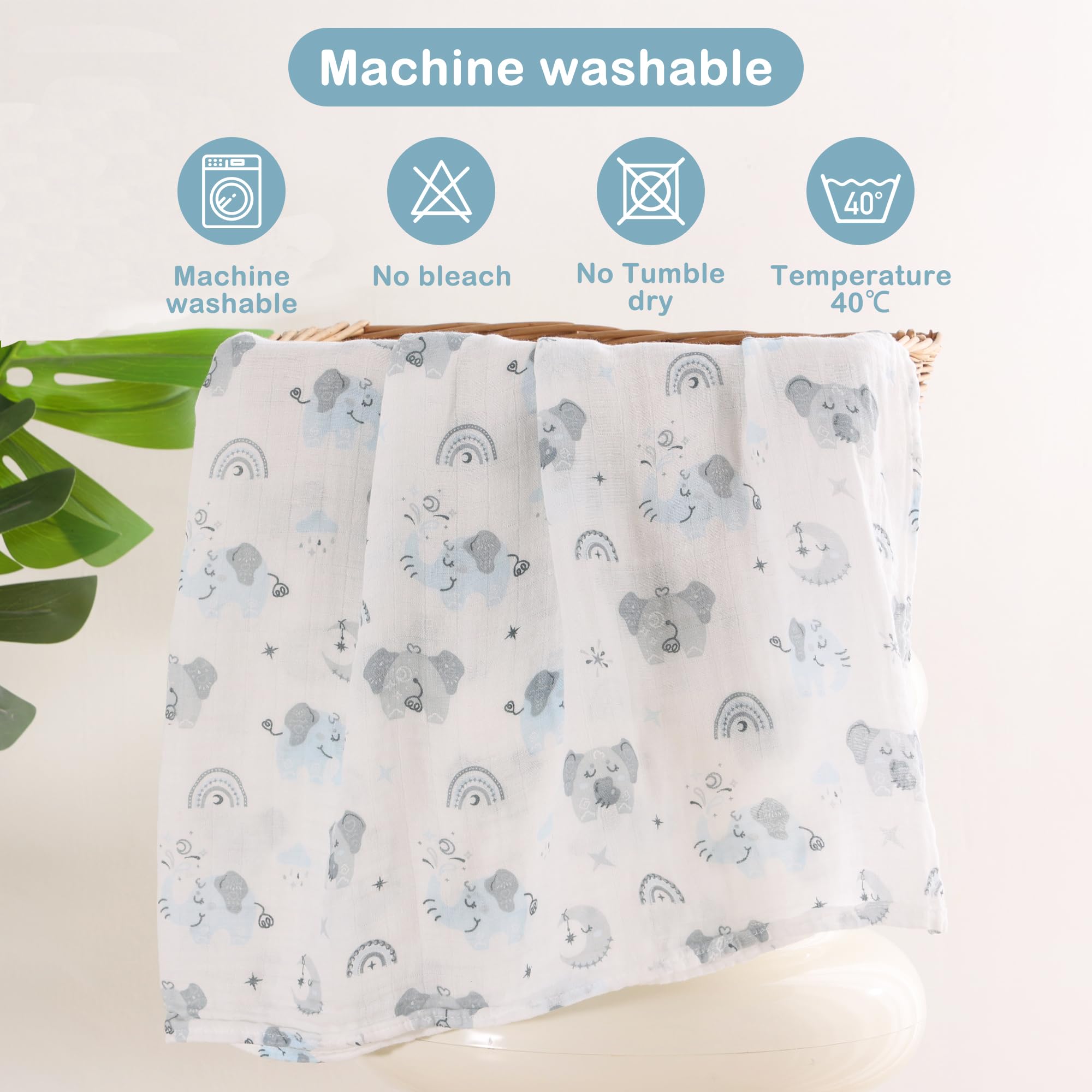 Viviland muslin swaddle nursing-cover-use feature for lightweight protection and privacy.