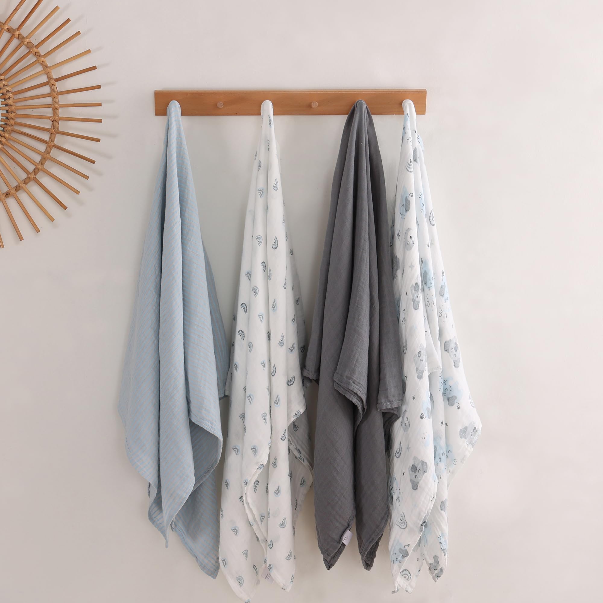 Viviland muslin swaddle two-sets packaging highlights value and easy gifting.