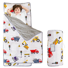 Viviland nap mat car-truck pattern ready for preschool naps