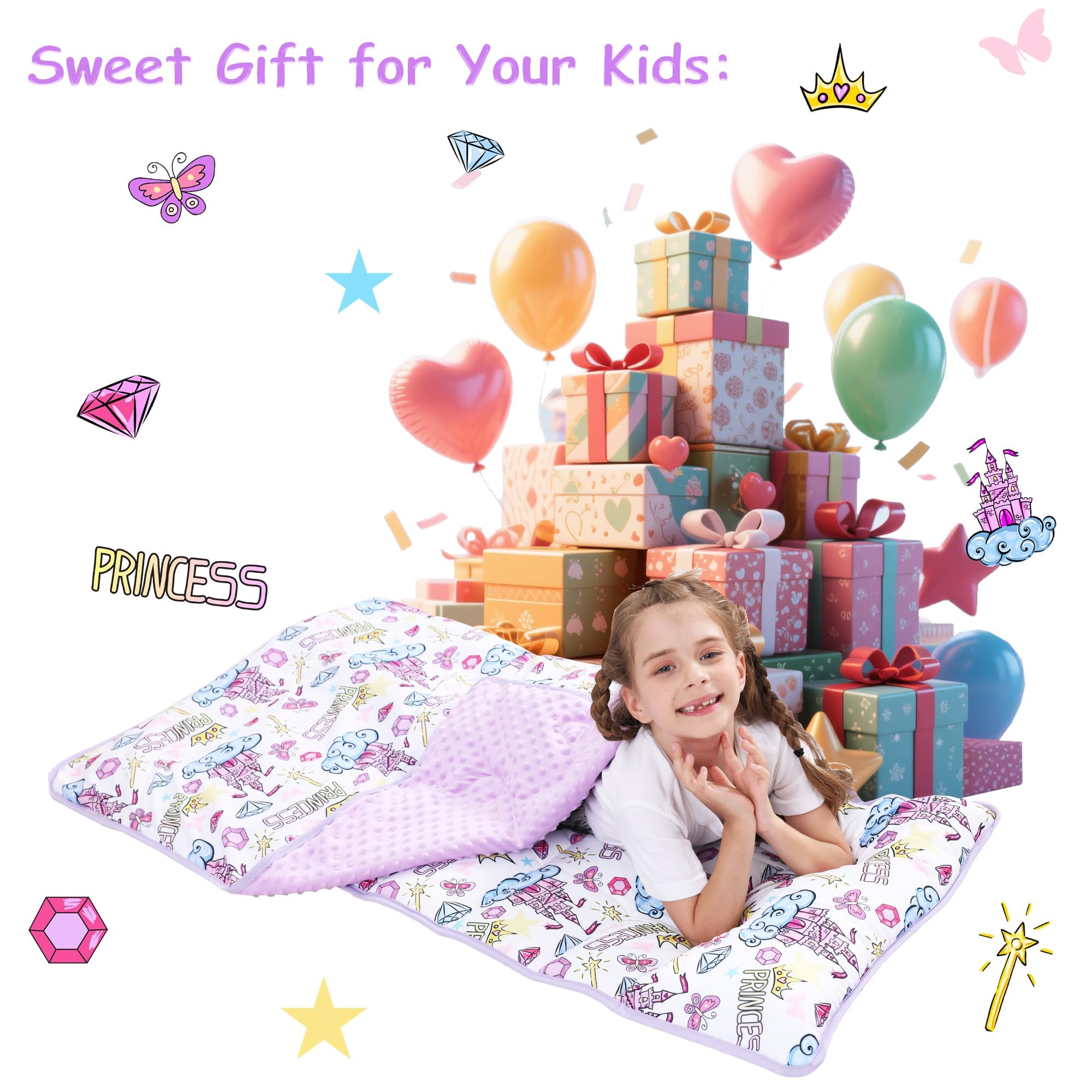 Viviland dimensions 53x21 mat with 41x32 blanket for growing kids