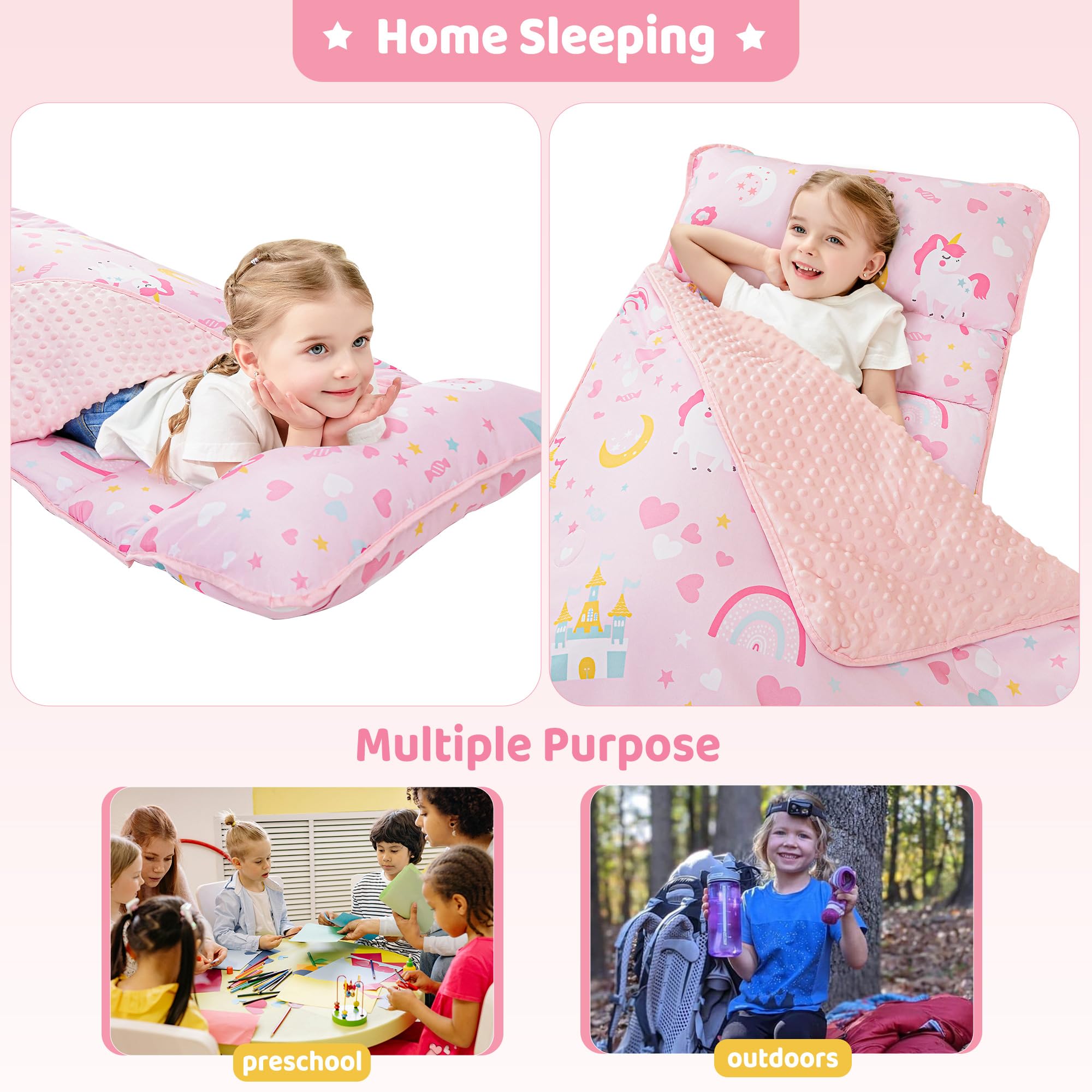 Viviland nap mat machine washable after pillow removal for easy care.