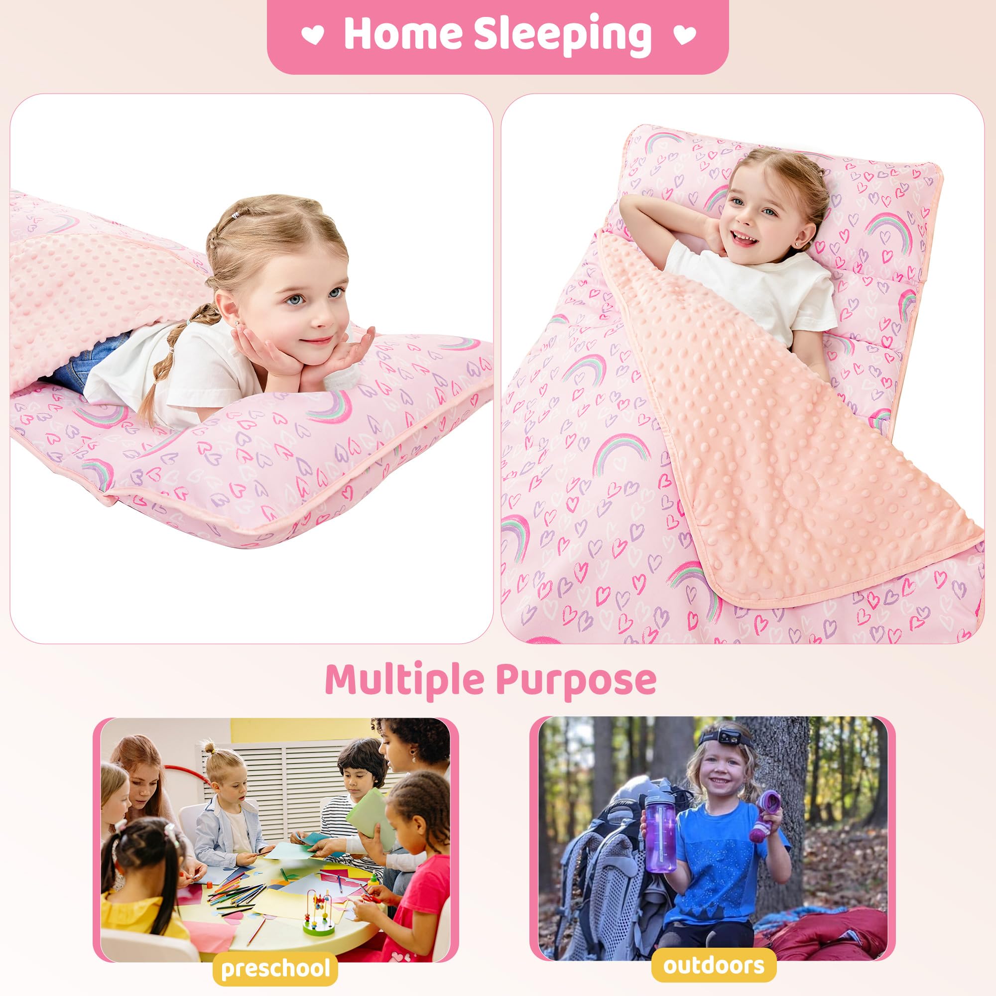Viviland nap mat machine washable with cold water care