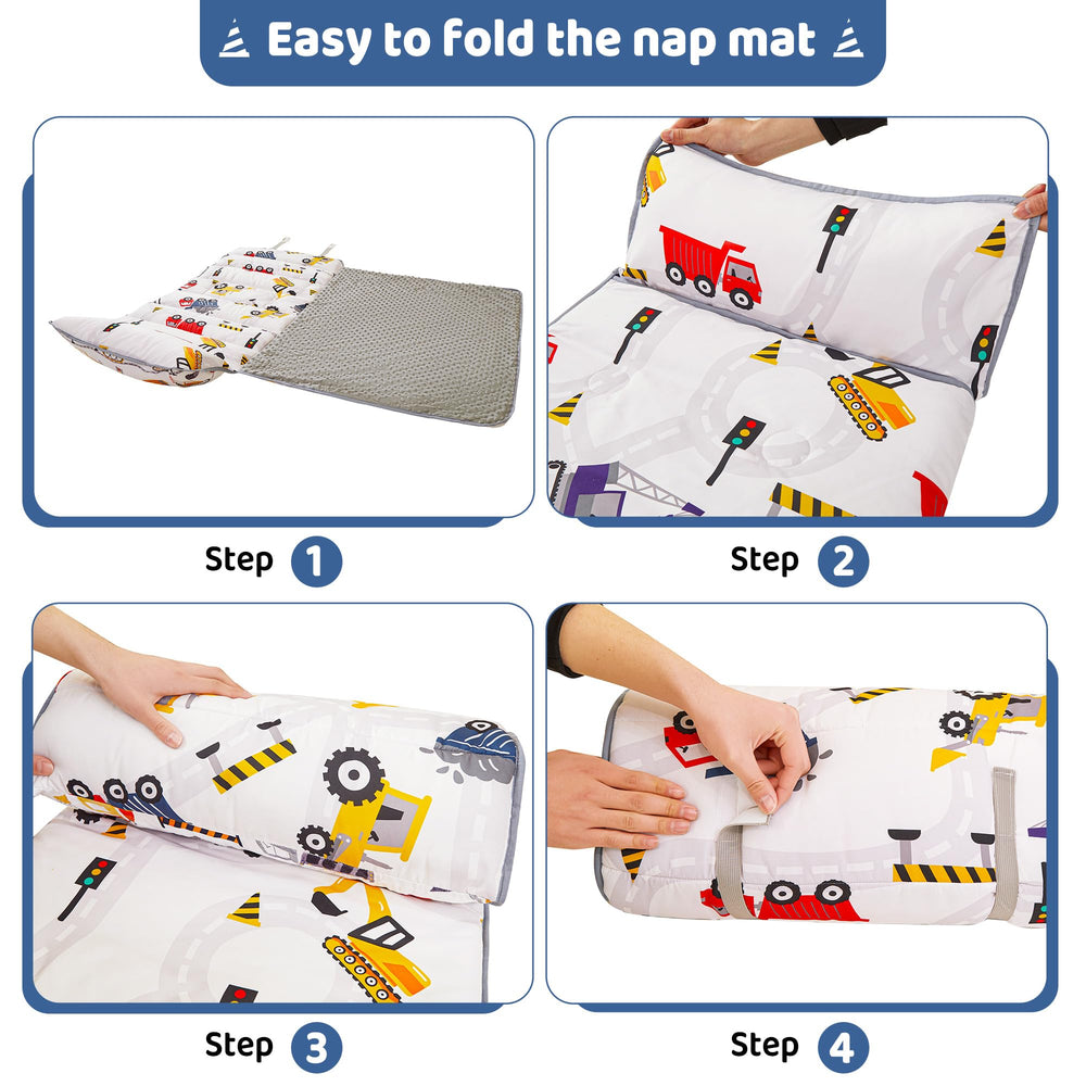 Viviland nap mat with built-in name tag for identification