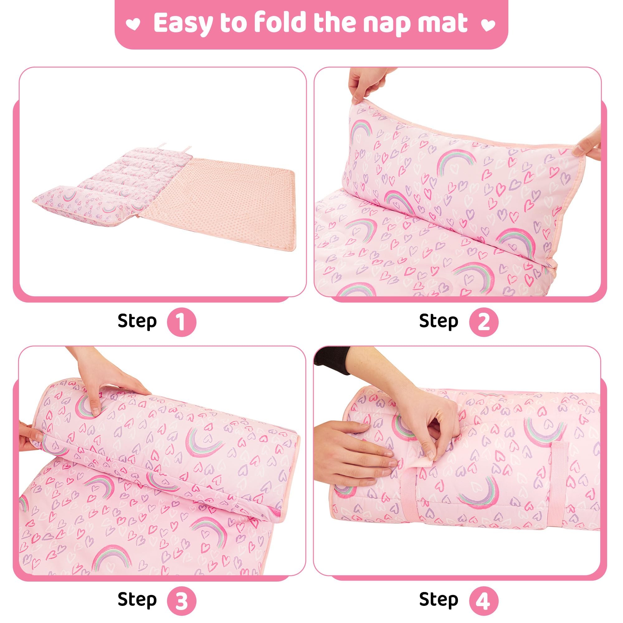 Viviland nap mat built in name tag for quick identification