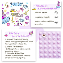 Viviland nap mat pillow-blanket with minky dot provides comforting touch for calm preschool naps