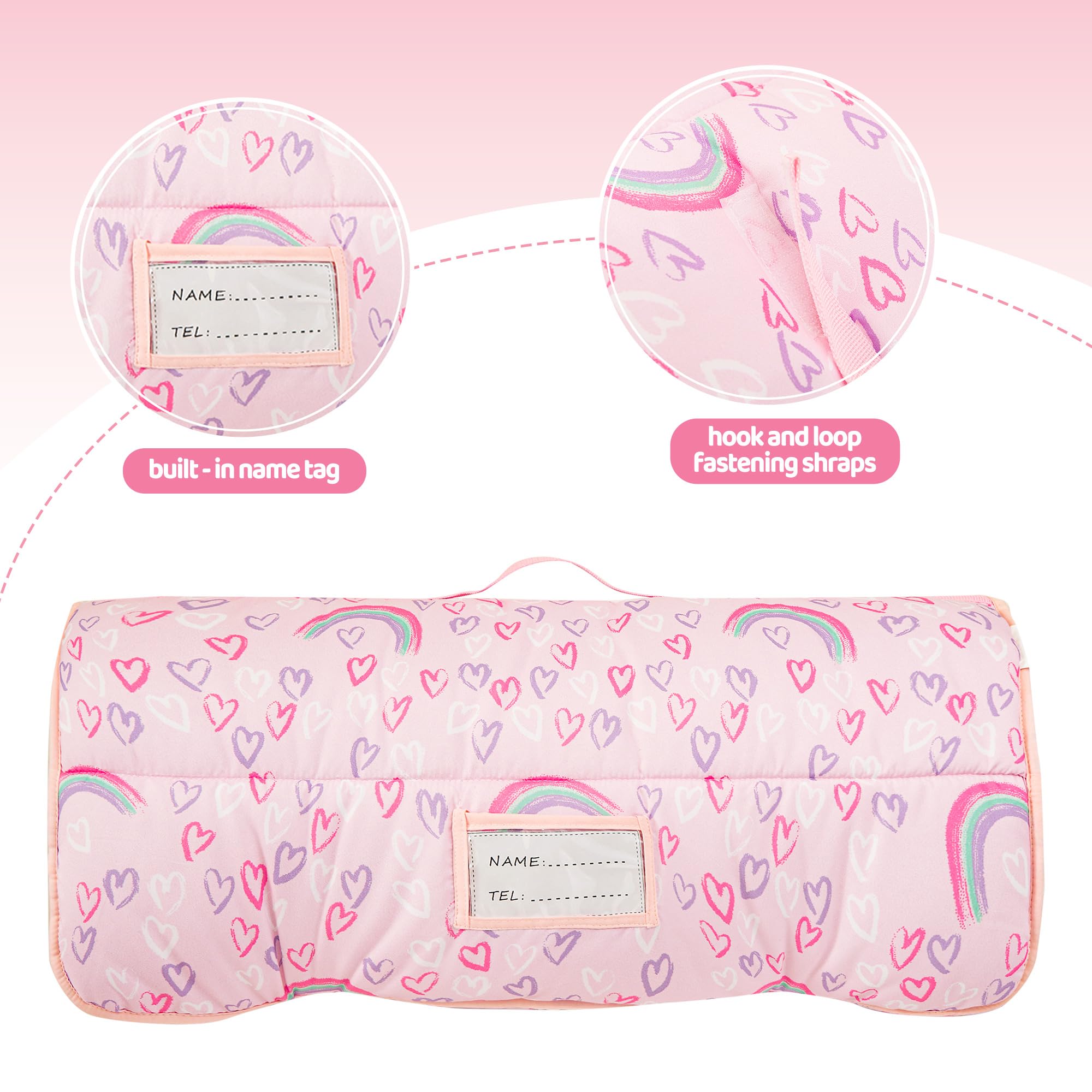 Viviland nap mat removable blanket for versatile warmth and care