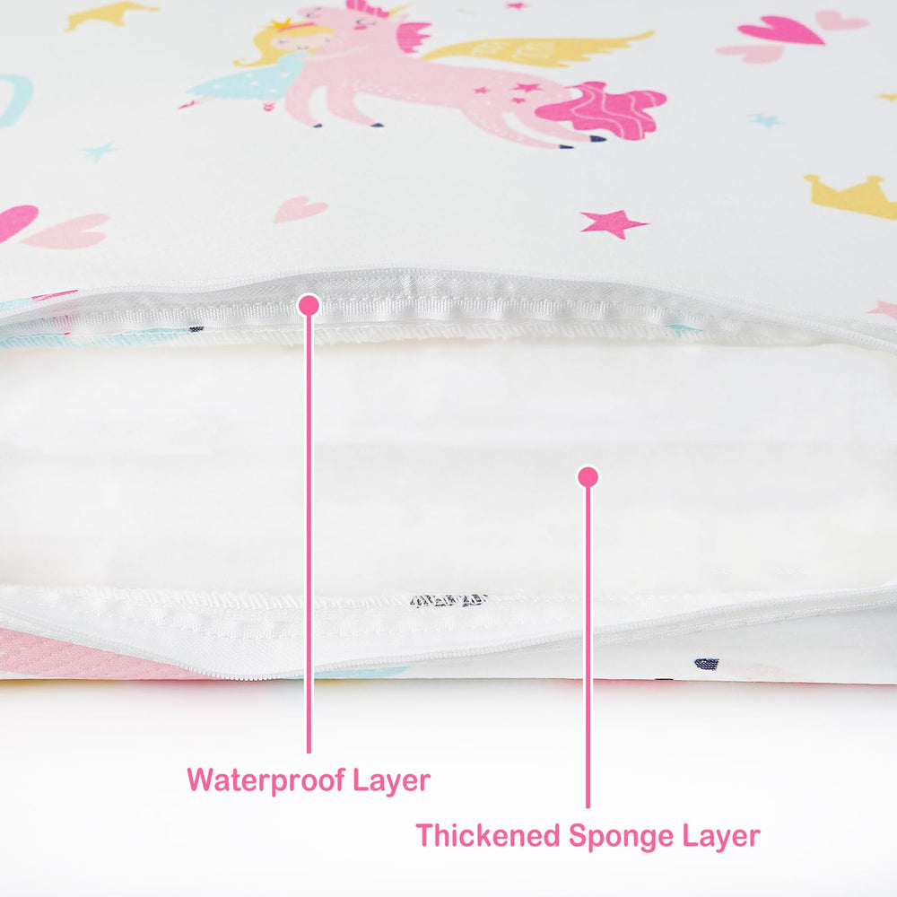 Viviland crib-fit design demonstrates snug 38x26 compatibility for standard playards
