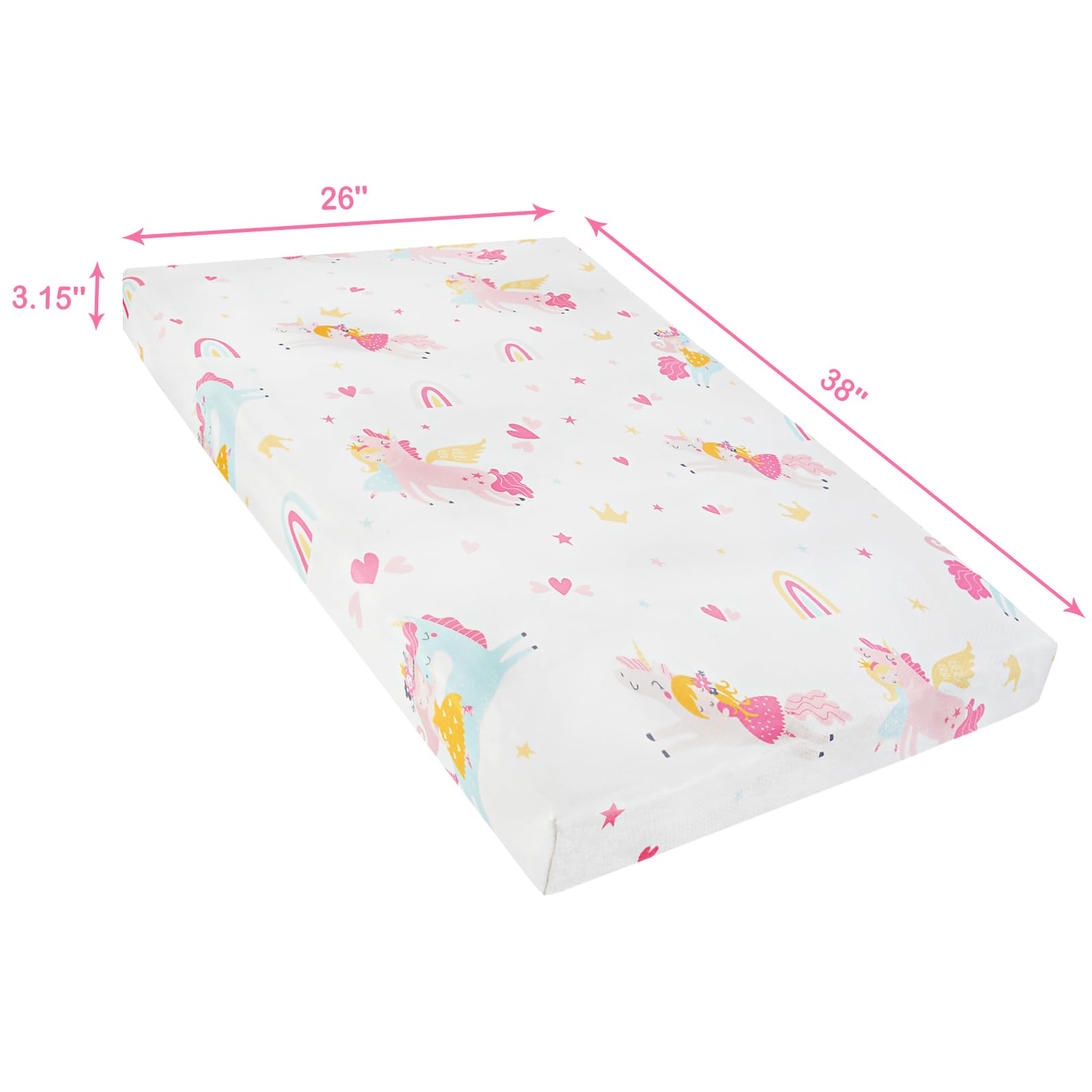 Viviland rounded-edge design ensures a safe crib fit and stable placement