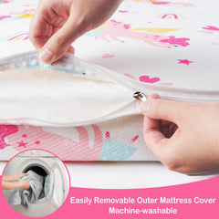 Viviland waterproof outer cover allows easy cleaning after spills