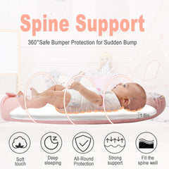 Viviland soft cotton cover offers gentle, breathable comfort.