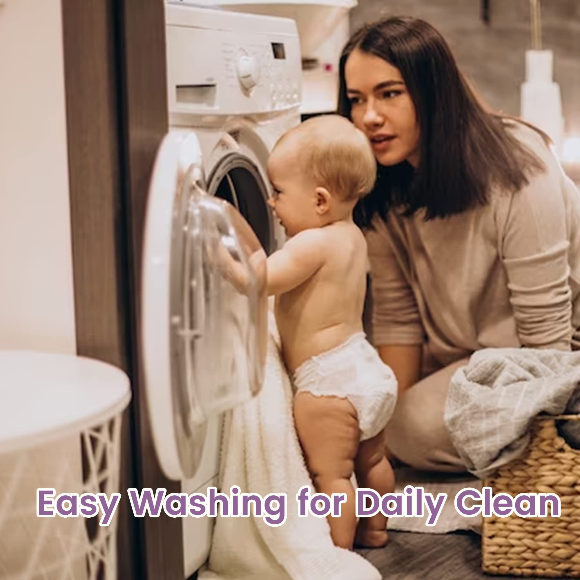 Viviland soft fiber texture promotes quick-dry bath routines