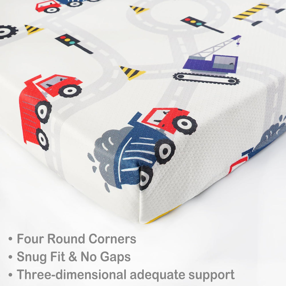 Viviland stable soft foam provides even toddler support.
