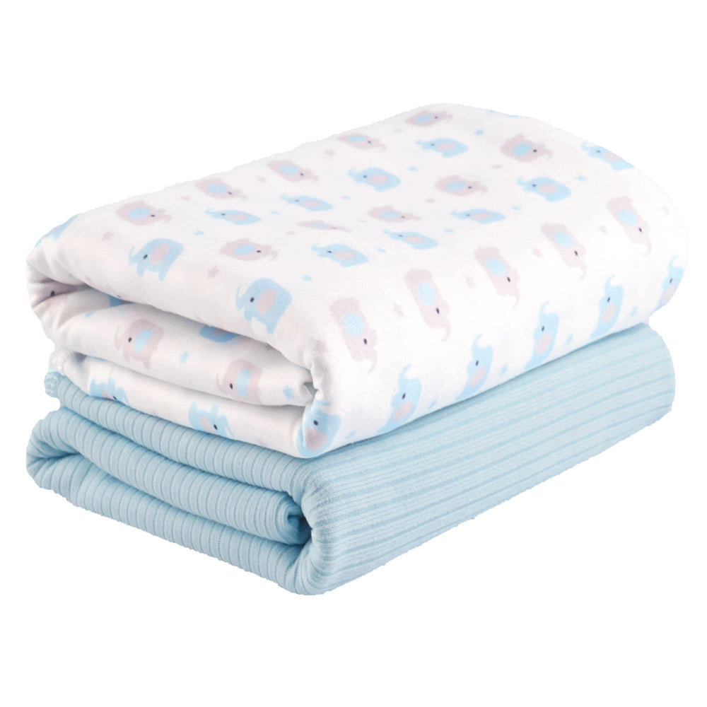 Viviland swaddle easy care shot illustrates hand wash and low-dryer routine.