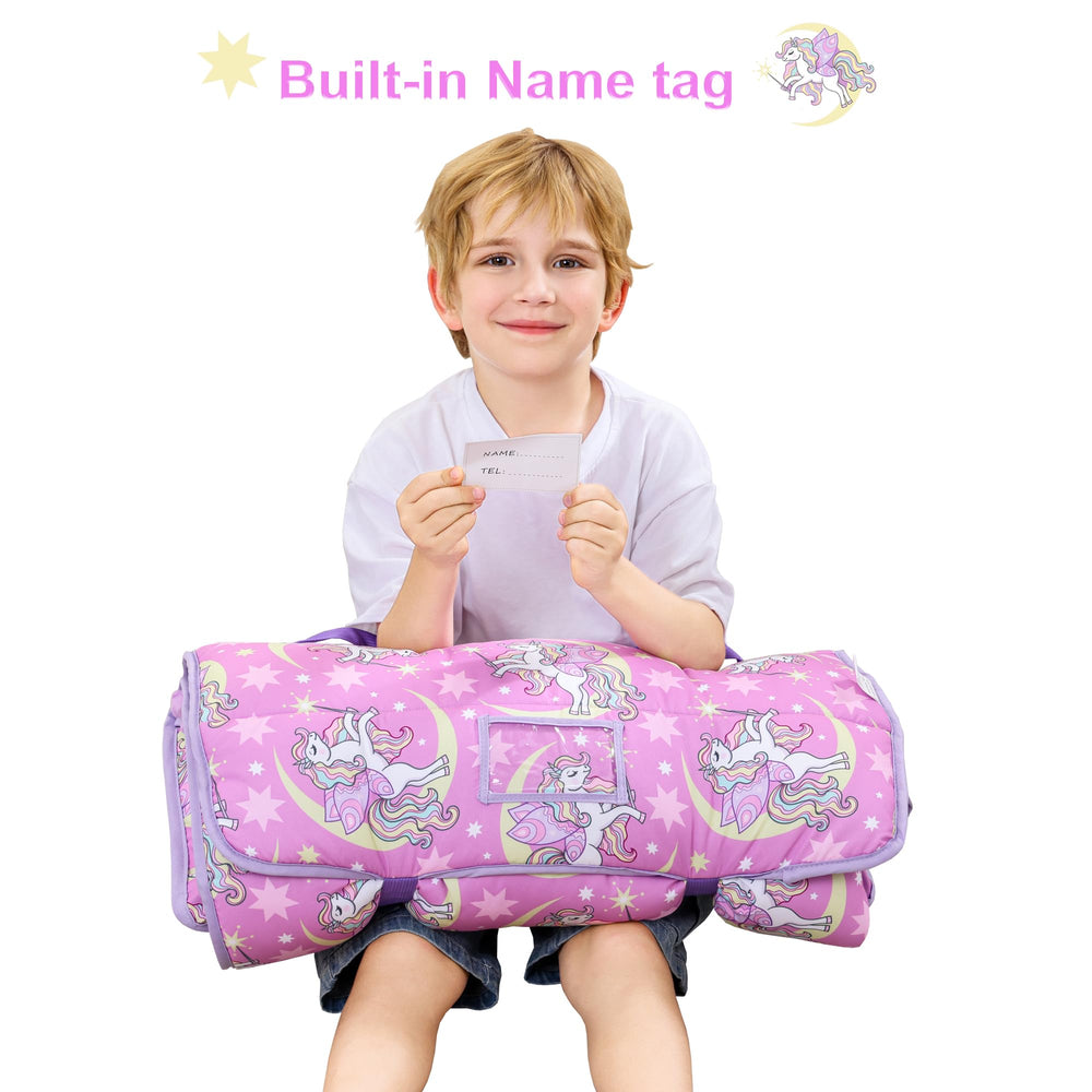 Viviland Nap Mat roll-up design for simple transport and storage.