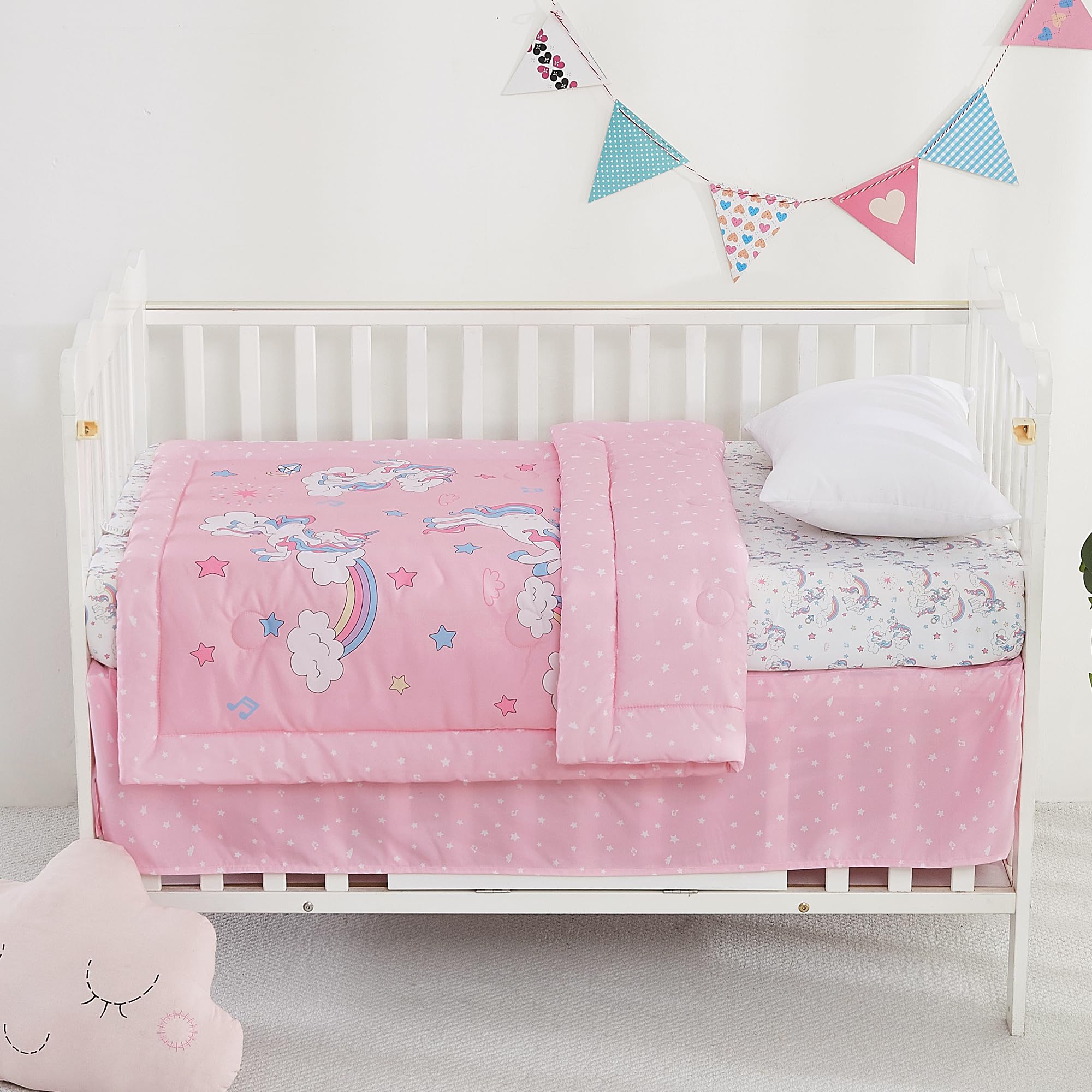 Viviland Unicorn Bedding Gift-Ready option for baby showers and registries.