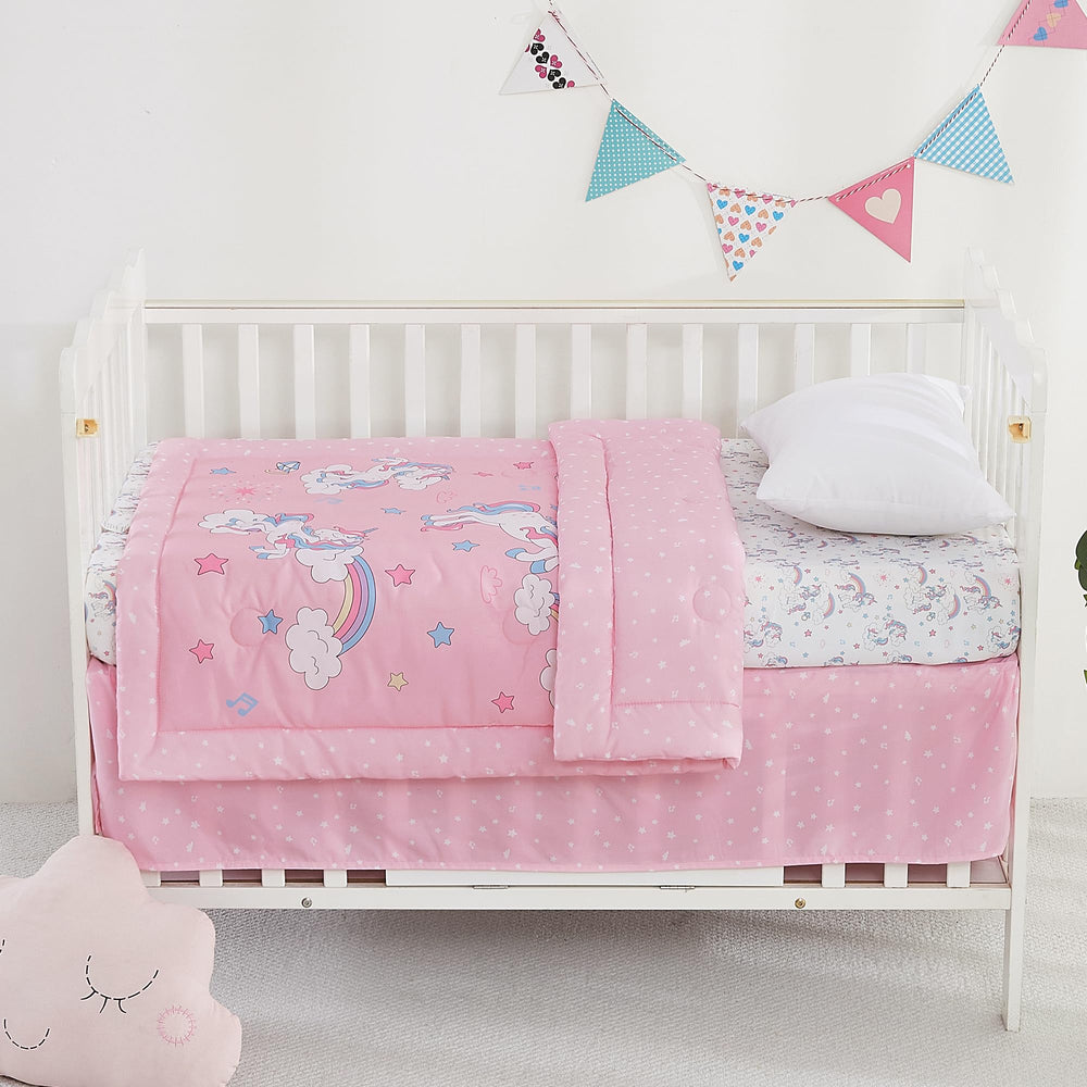 Viviland Unicorn Bedding Gift-Ready option for baby showers and registries.