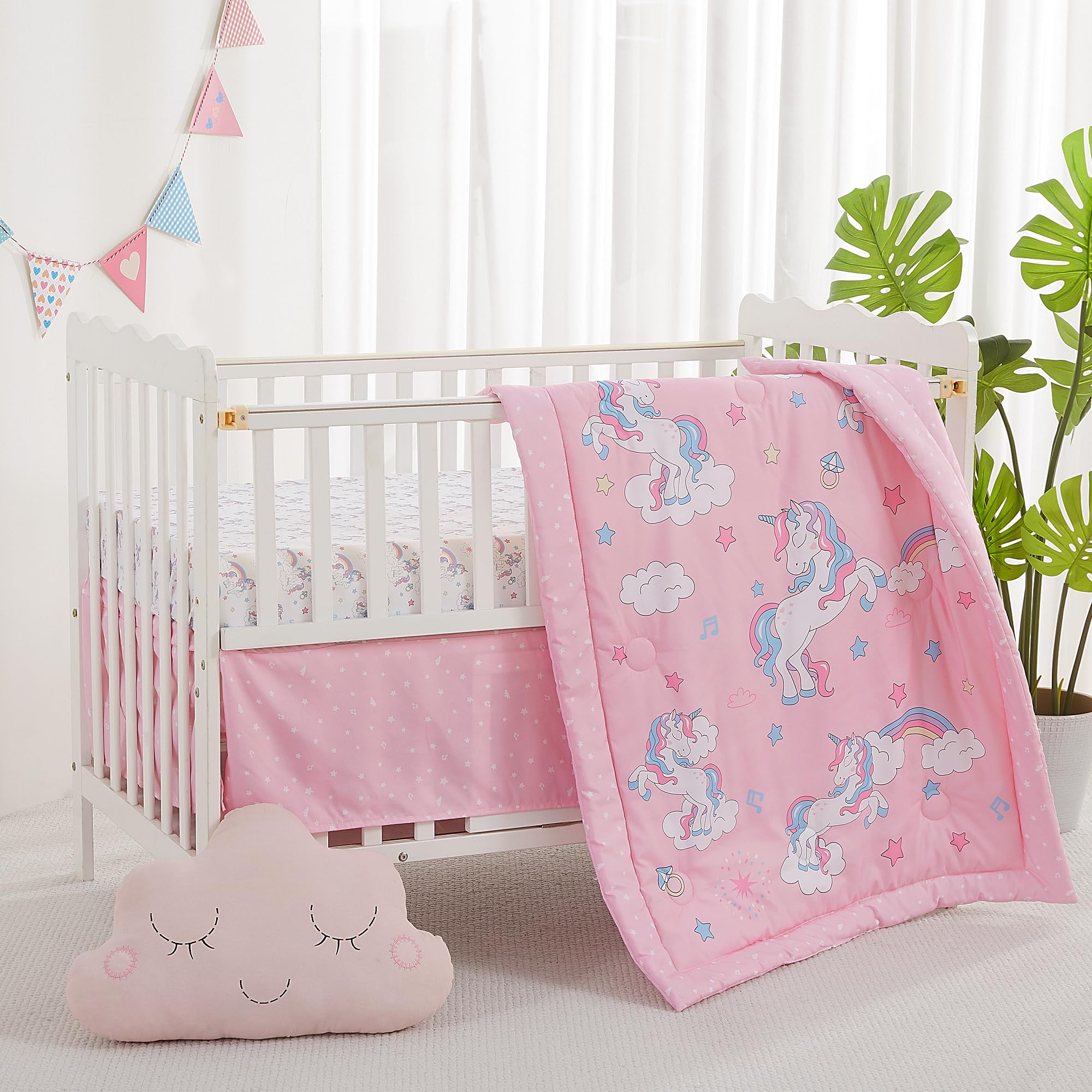 Viviland Unicorn Bedding Packaging presents a gift-ready presentation.
