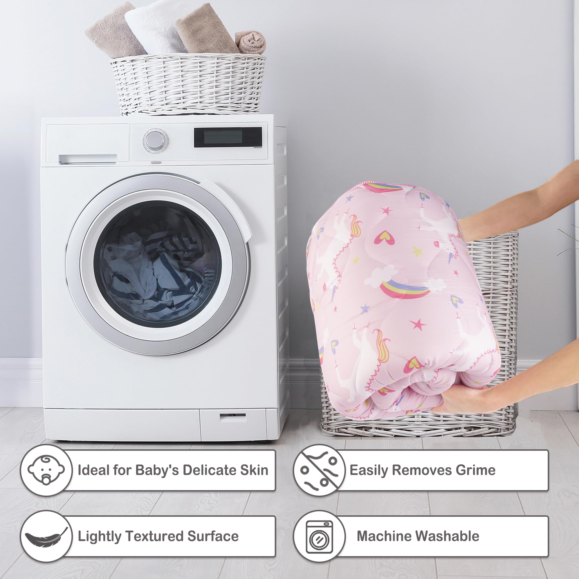 Viviland mat vacuum-packed; unfold to restore thickness