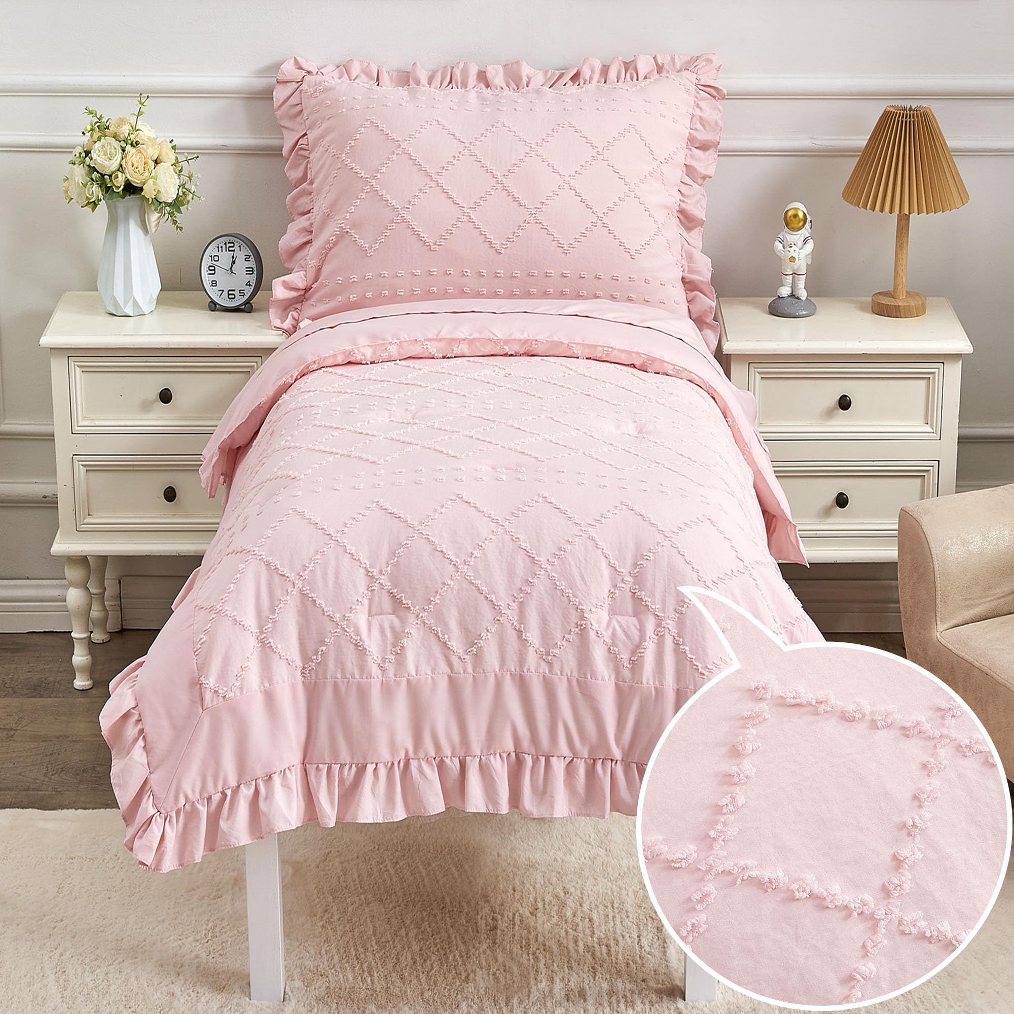 vivilinen toddler bedding easy-care fabric supports machine washing