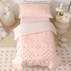VIVILINEN flat sheet adds breathable all-season layer for kids' sleep.