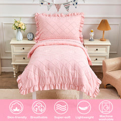 vivilinen toddler bedding jacquard tufts detail adds luxurious bedroom style