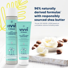 Close-up of baby skin after use with smooth, non-greasy finish