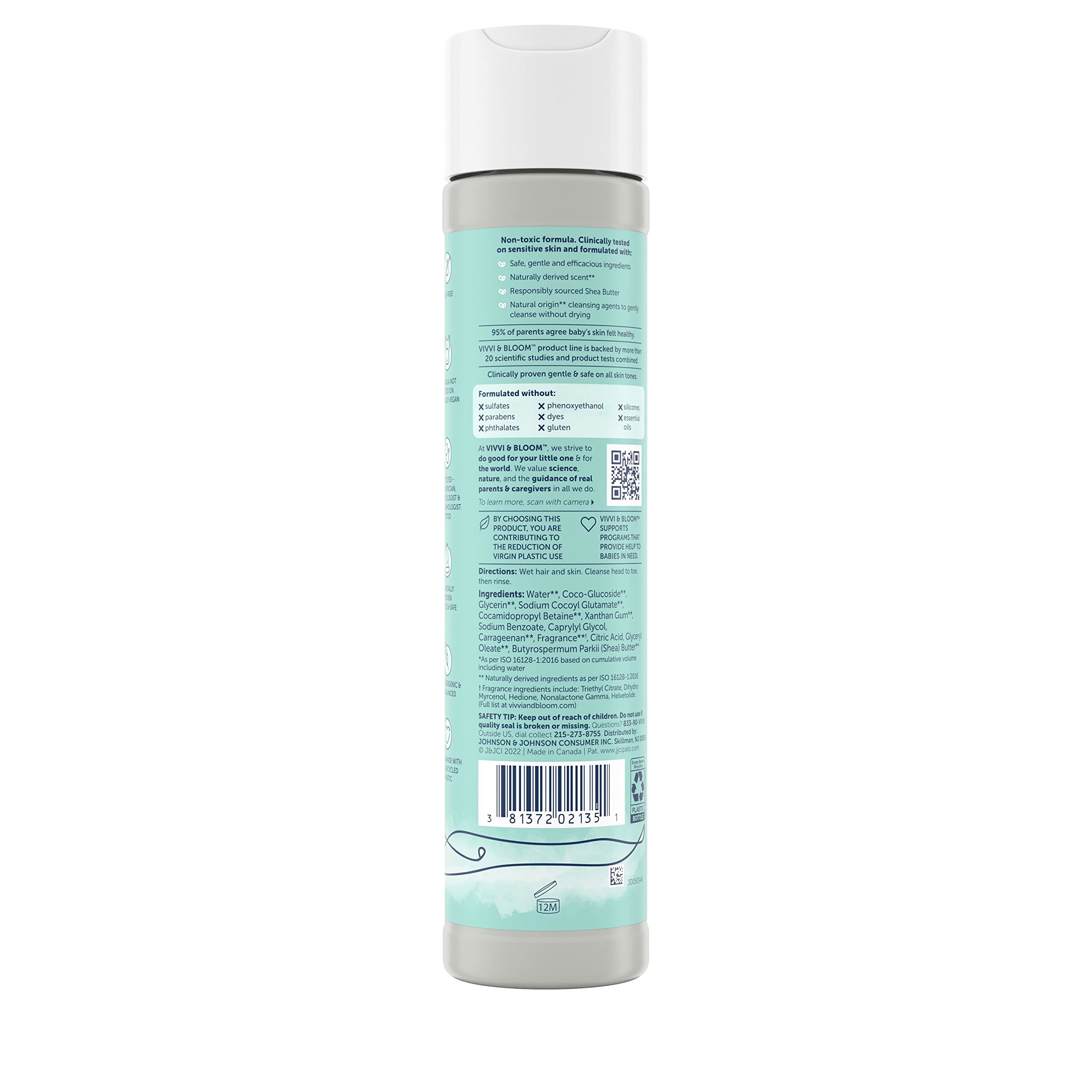 Vivvi & Bloom relaxing bath-time scene promotes easy bedtime routine.