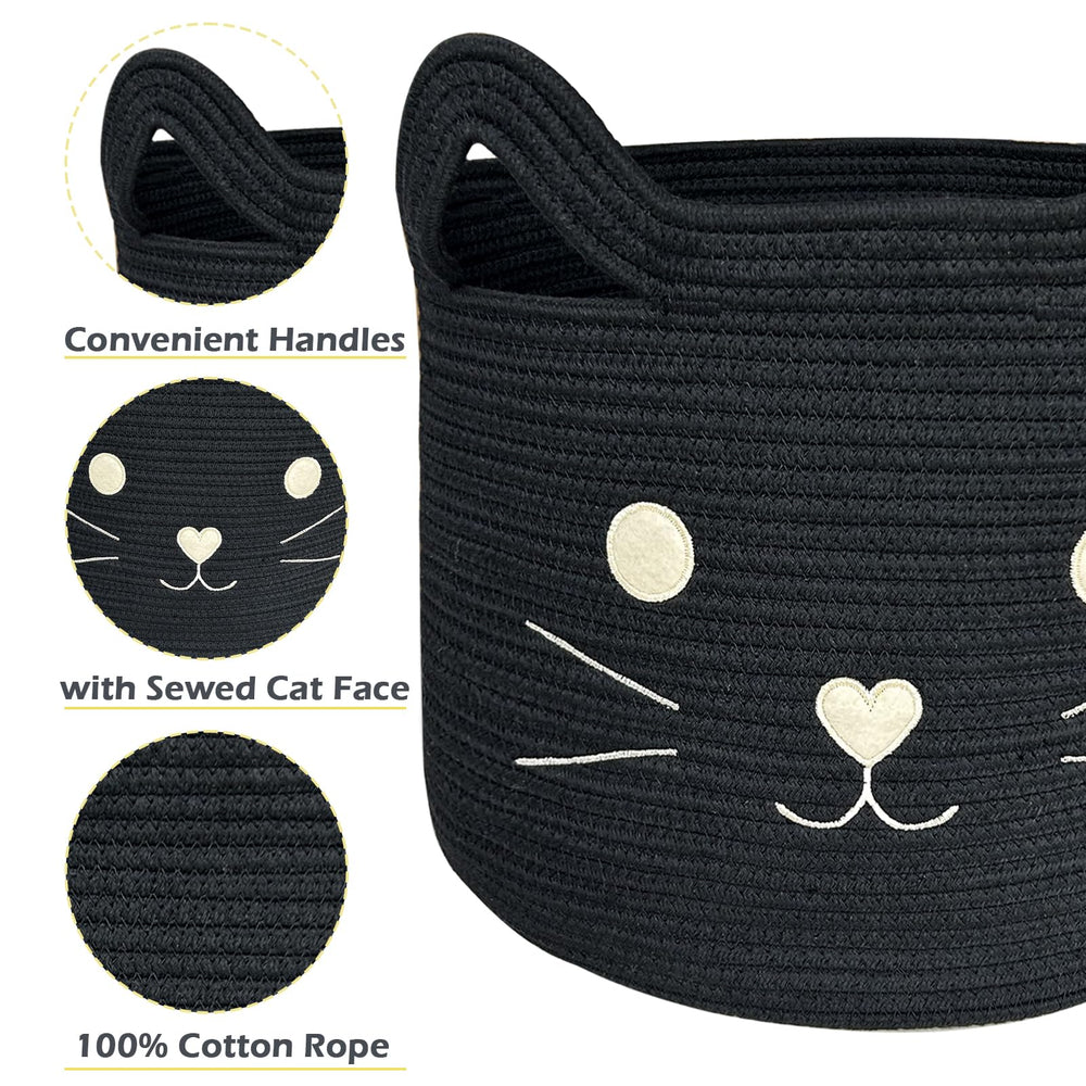 VK VK·LIVING cat face design adds playful decor and storage.