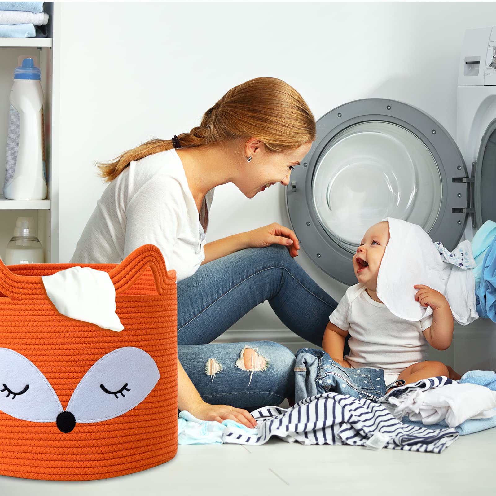 VK VK·LIVING Fox Basket eco materials made from natural fibers