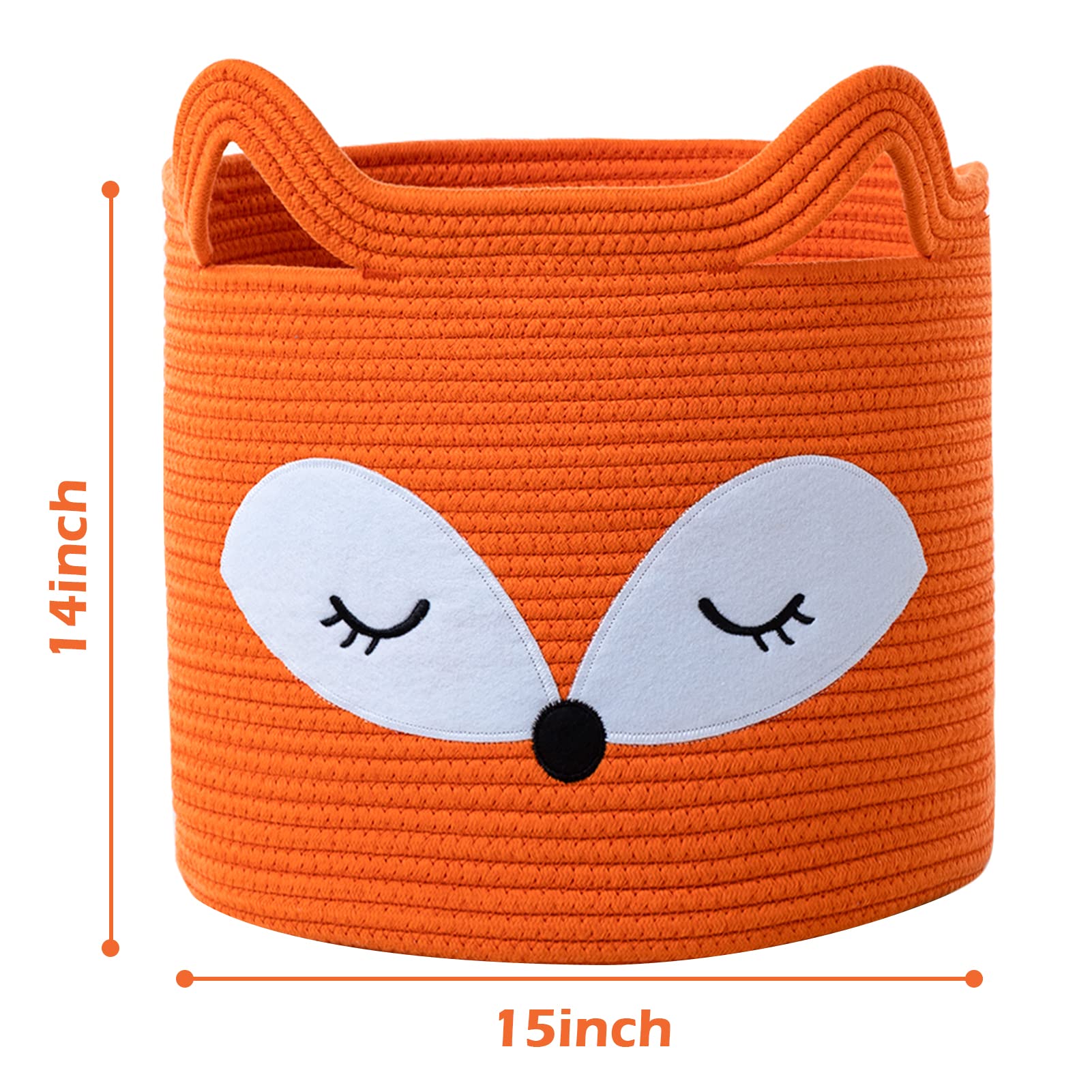 VK VK·LIVING Fox Basket folded flat saves shelf space