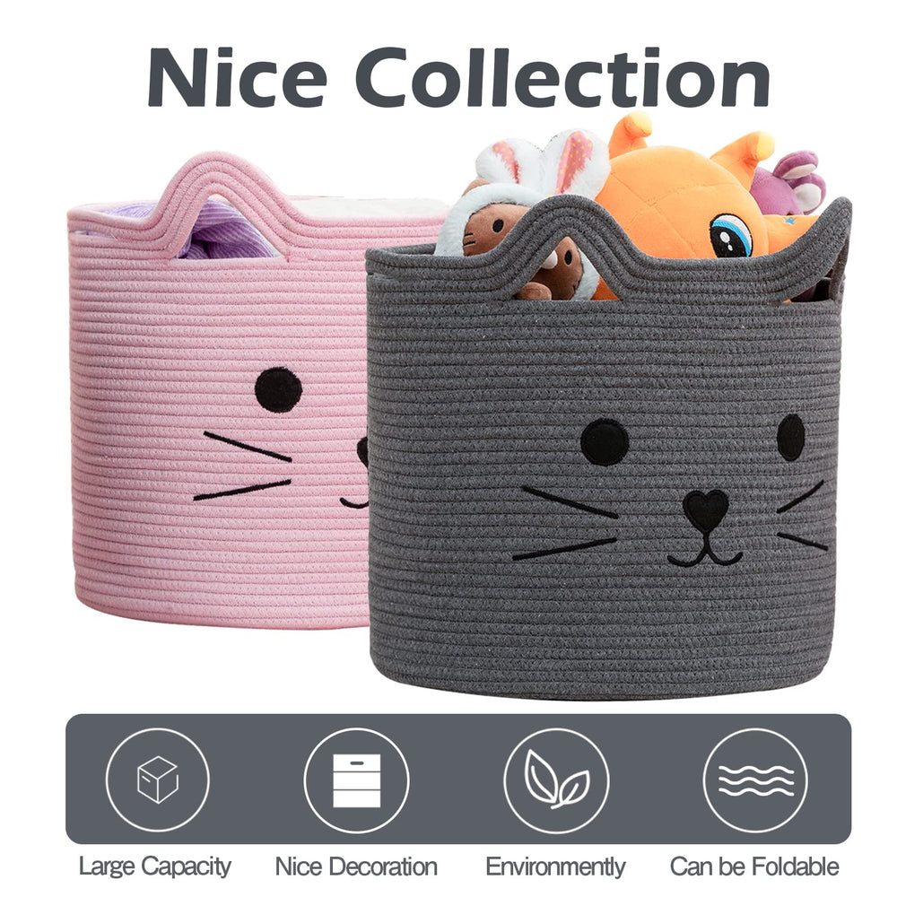 VK VK·LIVING cat-themed storage elevates organization and daily routines.