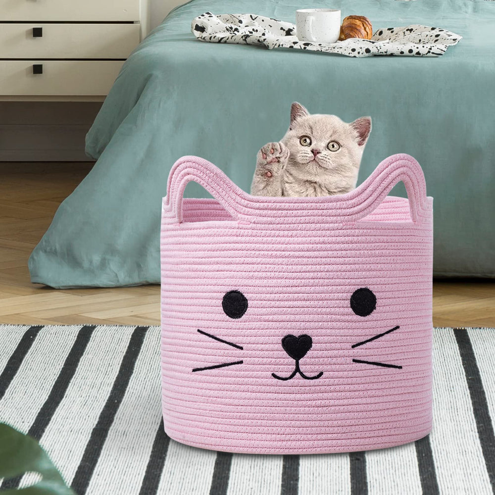 VK VK·LIVING foldable storage basket saves space when not in use.