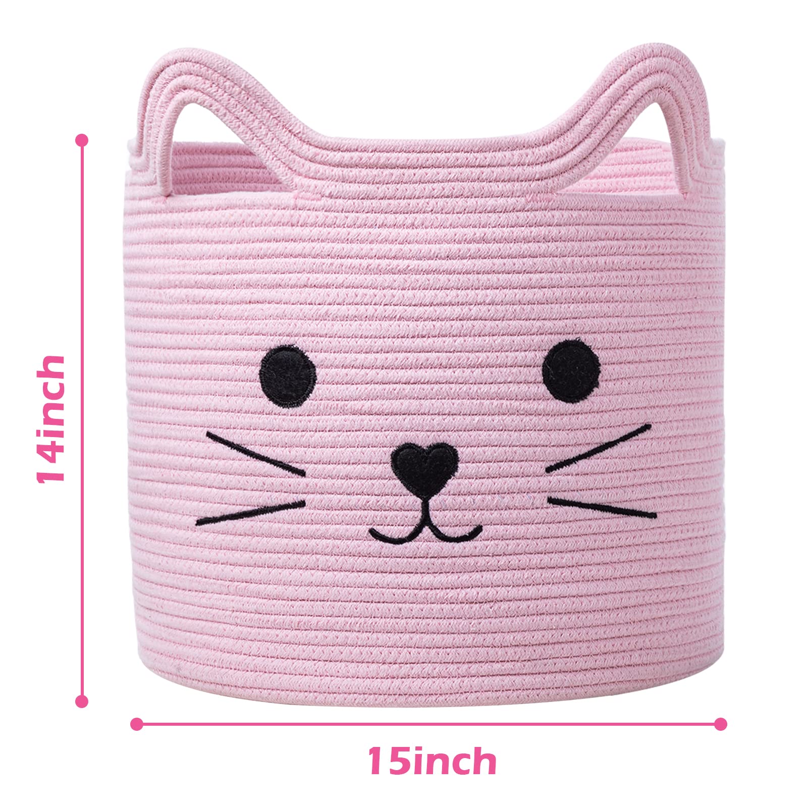 VK VK·LIVING multipurpose storage basket for laundry, toys, towels and more.