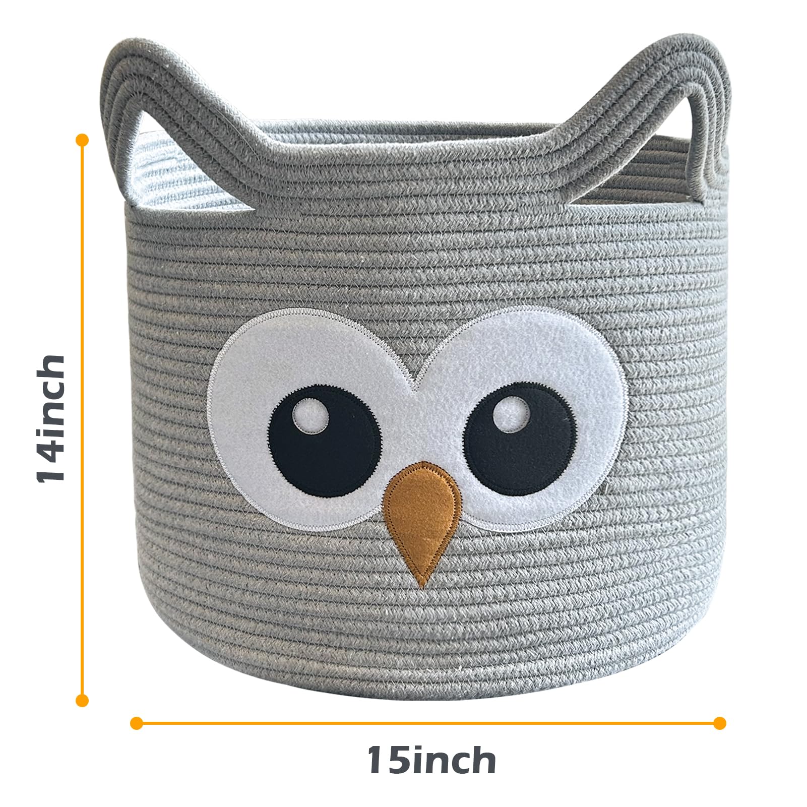 VK VK·LIVING Owl basket handles for easy carrying