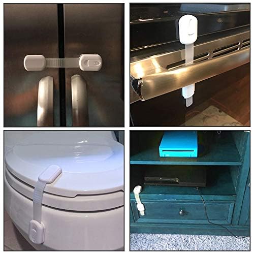 Vkania drawer-cupboard strap emphasizes quick release for adults when needed.