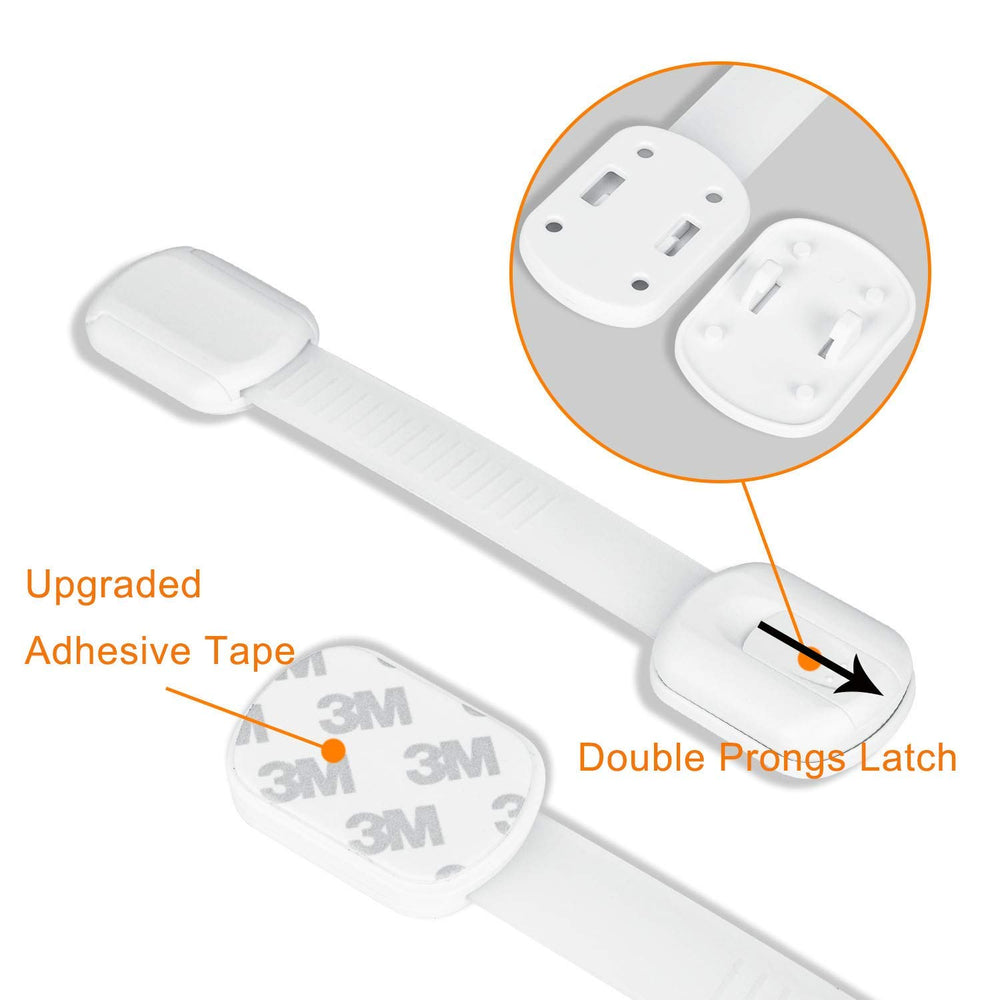 Vkania kid-friendly cabinet-lock kit boosts home safety with simple daily use