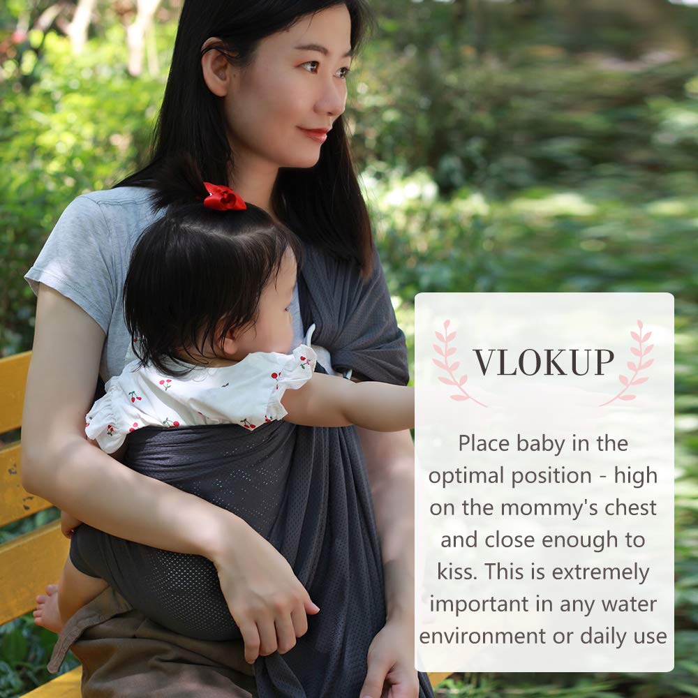 Vlokup sling dries quickly and packs small for travel.