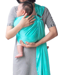 Vlokup baby water ring sling keeps baby high on chest for closeness