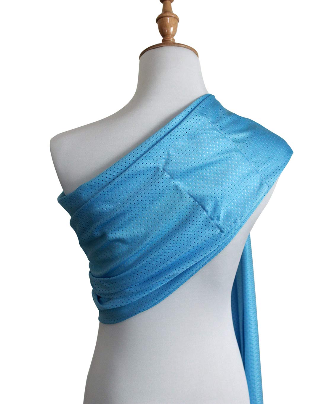Vlokup Baby Water Ring Sling packed in a diaper bag showing portable travel-ready design.