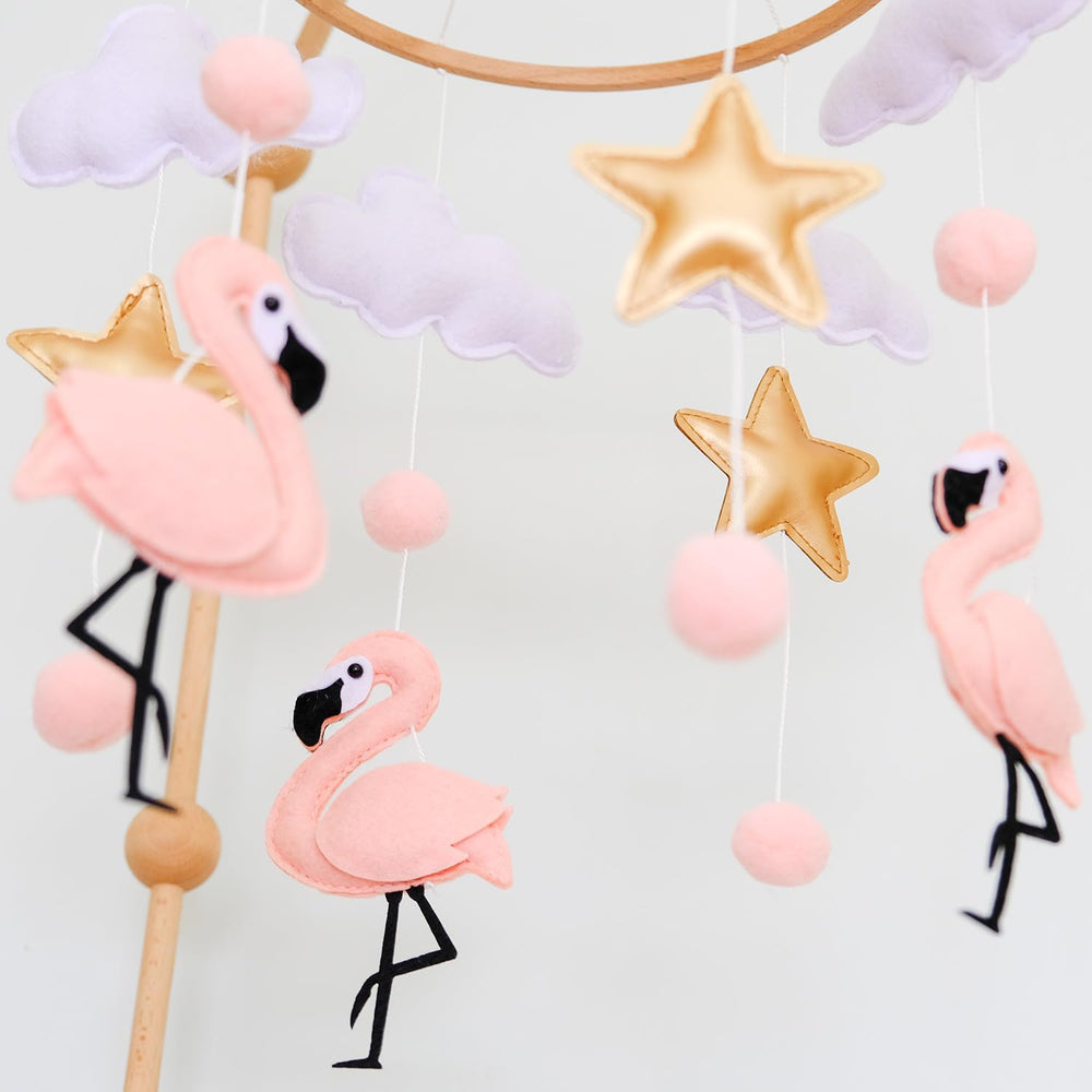 Vlokup ceiling and bassinet compatibility makes flexible placements easy