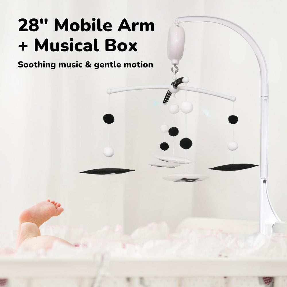 Vlokup music box volume controls highlight easy sound tuning for baby naps.