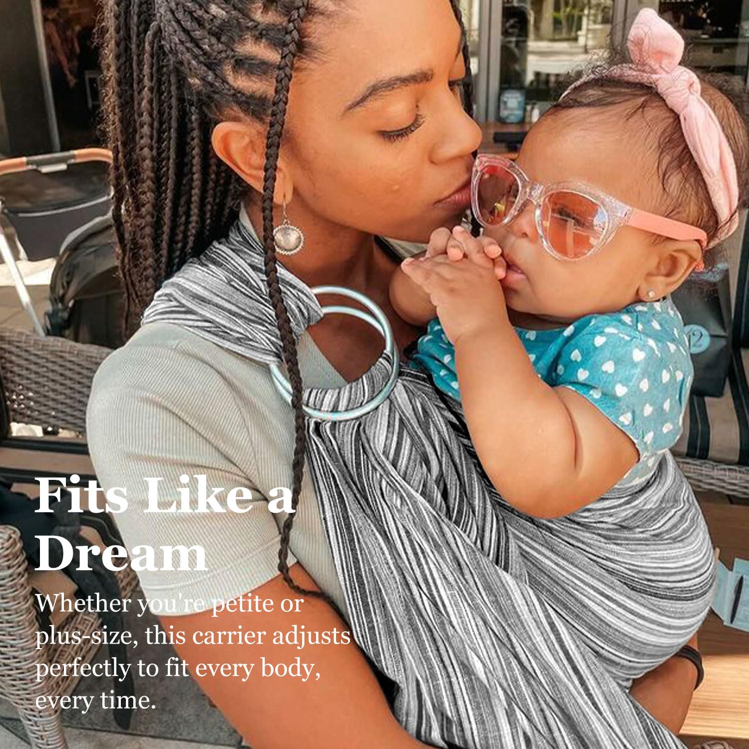 Vlokup Ring Sling mom-designed design reflects real parenting needs.